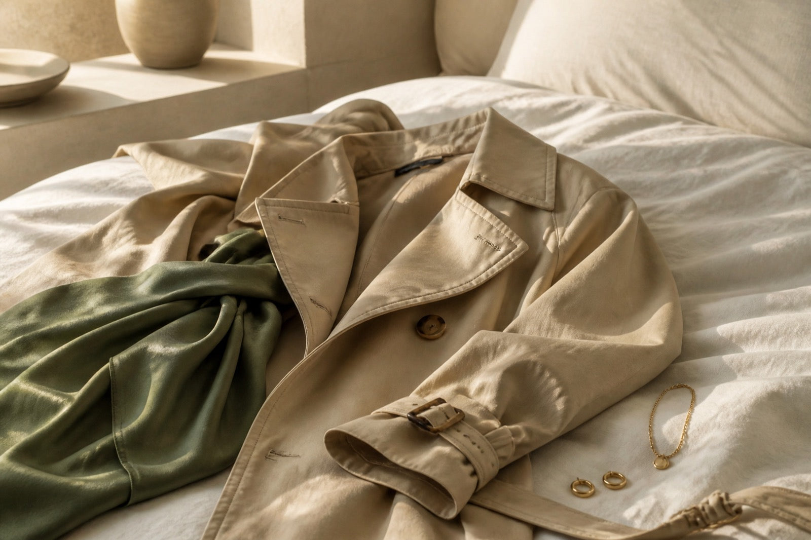 Evening coat cross-sell